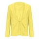 thumbnail image 5 of Blazer para mujer, chaqueta con cuello vuelto, abrigo de manga larga, ropa de abrigo, blazer para mujer, 5 of 6