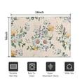 thumbnail image 5 of Pioneer Flower Floral Print Pattern Door Rugs,Washable Non Slip Door Mats Indoor,Decorative Door Mats,Entry Mat Indoor for Entrance,Bedroom,Kitchen,Bathroom,16"x24", 5 of 6