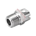thumbnail image 3 of Boquilla de rociado de abanico plano - Rosca macho 1/4 BSPT de acero inoxidable 304 - Diámetro de orificio de 1.1mm a 110 grados, 3 of 4