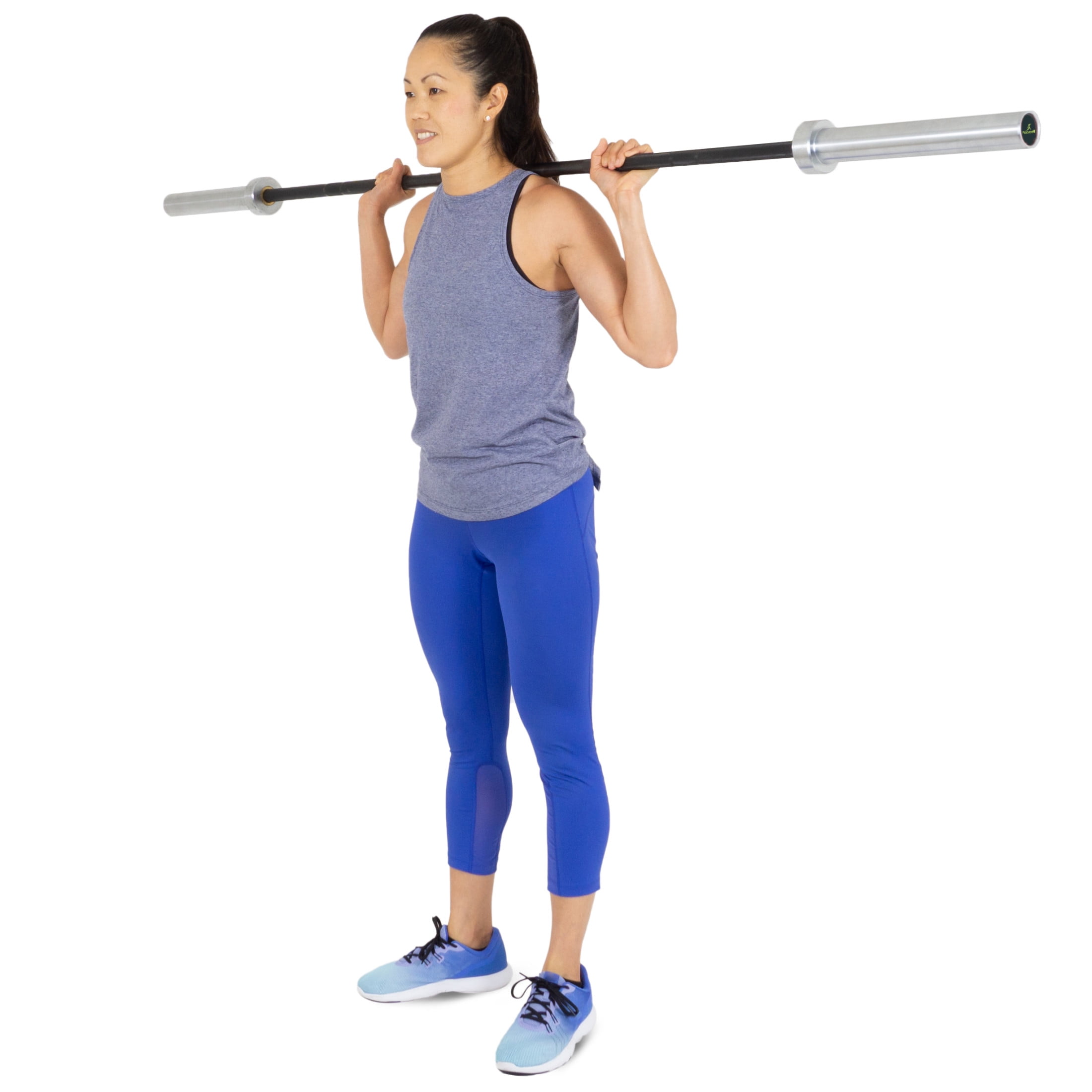 ProsourceFit Olympic Barbell Multipurpose Weight Lifting Bar, Women