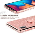 thumbnail image 5 of SOGA Compatible for Samsung Galaxy A10e Case Glitter Diamond Rhinestone TPU Phone Cover with Ring Stand and Lanyard Girls Women Cover Rose Gold, 5 of 5