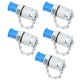 thumbnail image 5 of Adaptador de prueba, 5 piezas Adaptador de prueba hidráulica Conectores del adaptador de acoplamiento de prueba Aspecto llamativo, 5 of 9