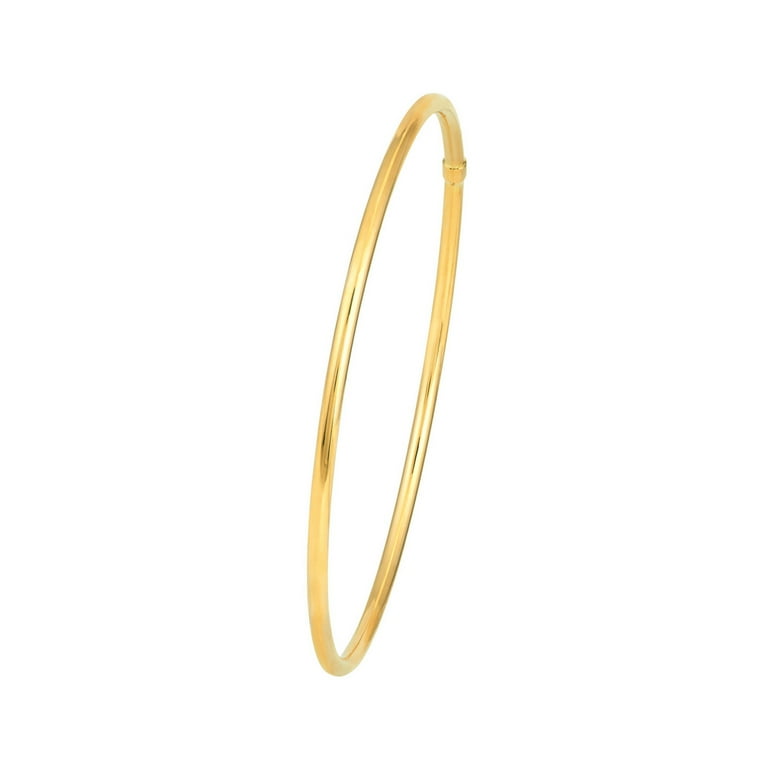 14k gold sale stackable bangles