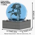 thumbnail image 1 of MOOXI Most Complete Space Wars Droid Spider Bot Sentry Adult Building Block Set MOC Brick Model Kit DIY Diorama Toy For Boy Gift,MOC2201, 1 of 13
