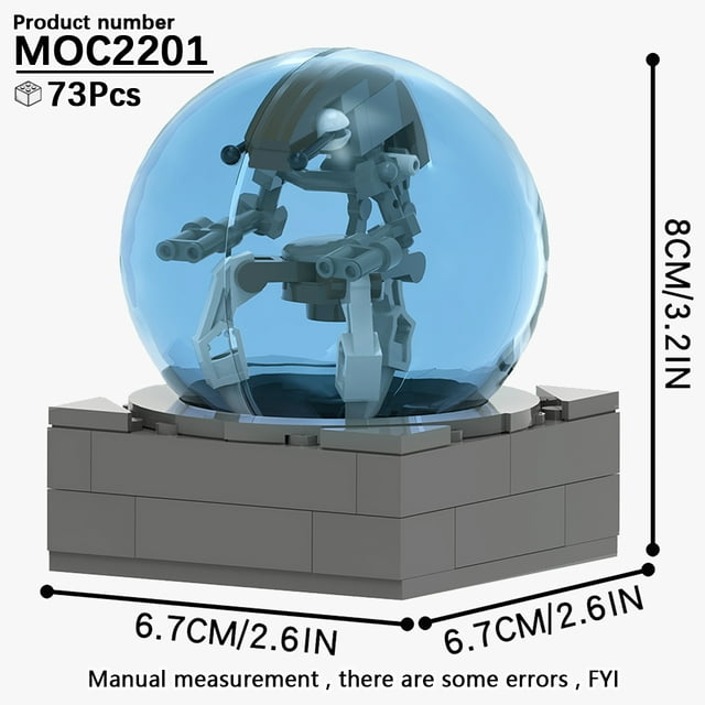 MOOXI Most Complete Space Wars Droid Spider Bot Sentry Adult Building Block Set MOC Brick Model Kit DIY Diorama Toy For Boy Gift,MOC2201