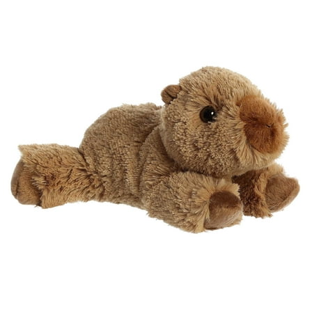 Aurora - Small Brown Mini Flopsie - 9" Charlie Capybara - Adorable Stuffed Animal