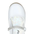 thumbnail image 4 of New Girl Little Angel Kelly-767D Round Toe Rhinestone Mary Jane Ballerina Flat, 4 of 5