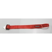 RaceQuip 898148RQP Tow Hook Strap Loop 2 in Adjustable 7-24 in Long 3500 lb Red