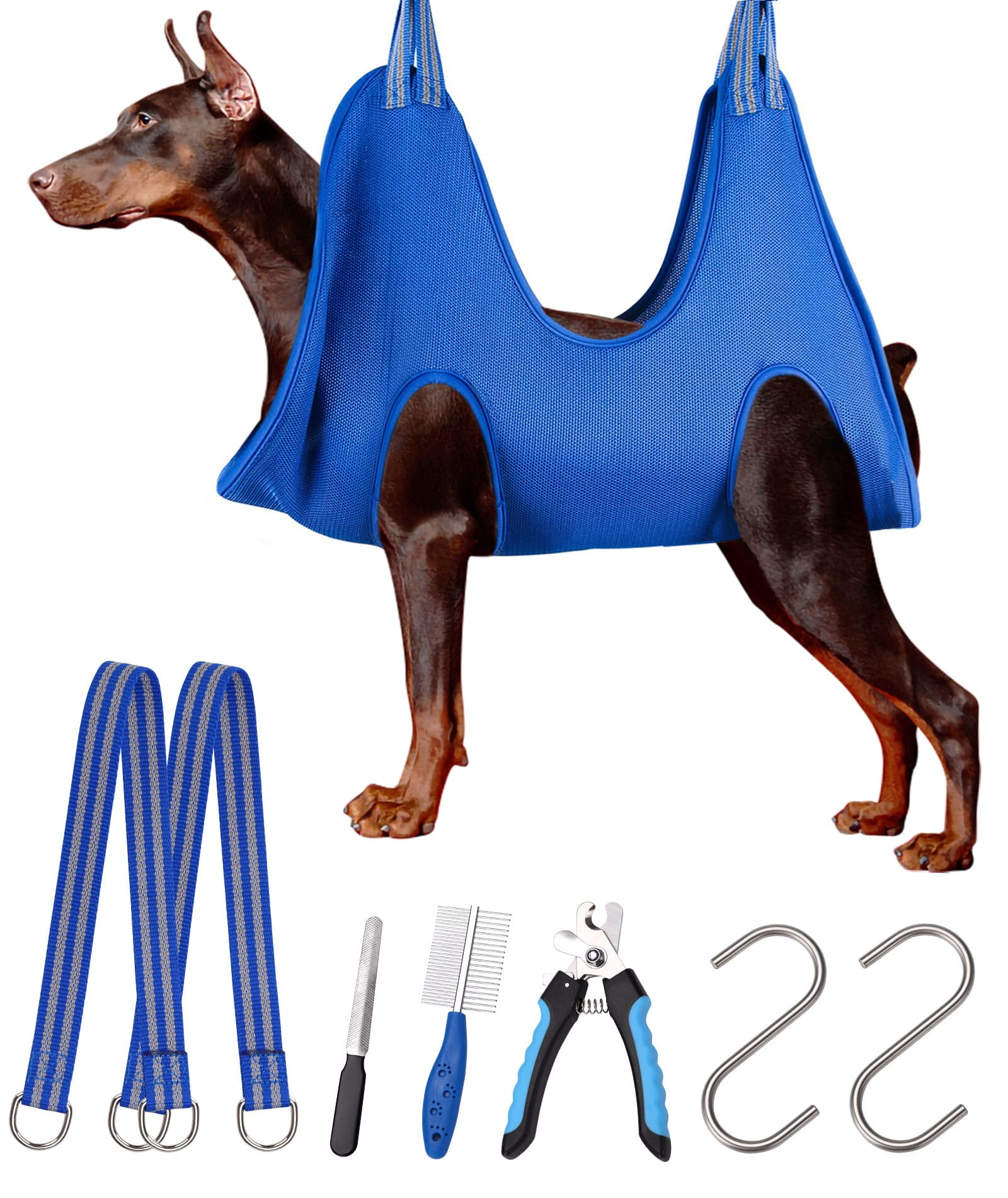 Dog Grooming Hammock OVTEXZOG Pet Grooming Hammock Dog Grooming Sling
