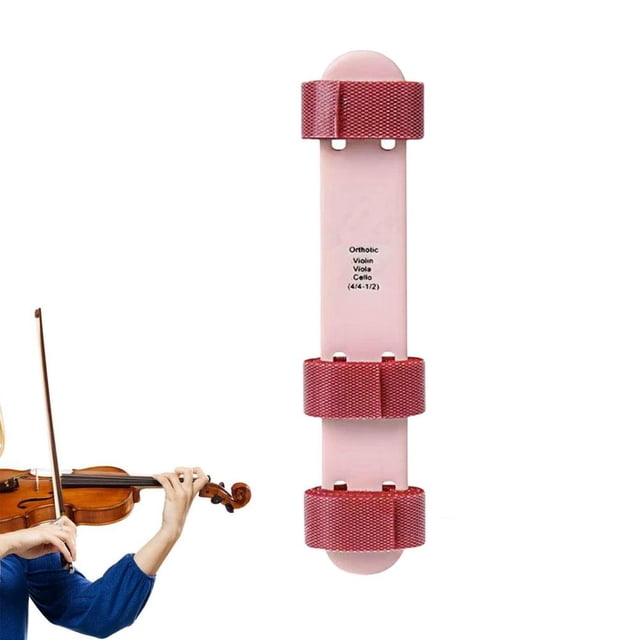 Violin Wrist Practice Aid,Left Hand ViolinWrist Assistant,Adjustable Corrector for Beginners with Breathable Design,Wrist Trainer for Proper,Straight WristTrainer for Violin Students Music Lessons