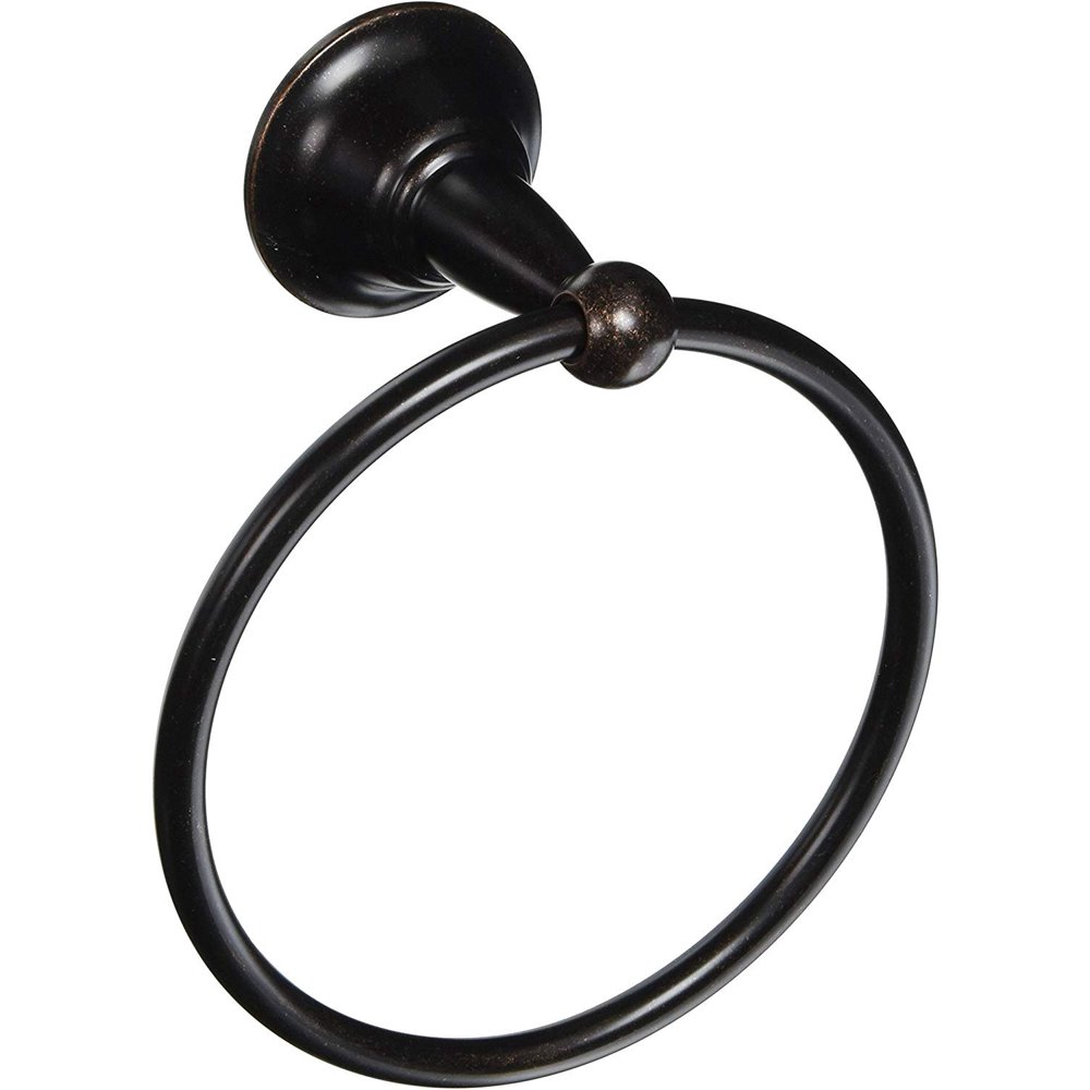 Moen DN6886ORB Towel Ring, Pack of 1, Oil Rubbed Bronze