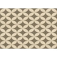 thumbnail image 1 of Ahgly Company Indoor Rectangle Patterned Wheat Beige Area Rugs, 2' x 4', 1 of 6