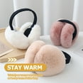 thumbnail image 2 of WHAMVOX Plush Ear Warmer Winter Outdoor Riding Cycling Earmuff for Women Men Teens Kids, 2 of 8