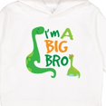 thumbnail image 3 of Inktastic I'm a Big Bro Dinosaur Boys Brother Announcement Toddler Hoodie, 3 of 4
