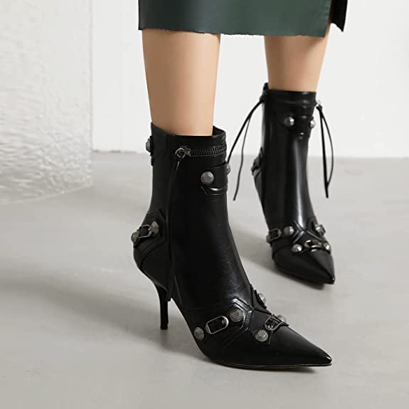 vuitton boots heels