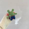 thumbnail image 4 of Funda compatible con AirPods 1&2 Yatchen Plush Sausage Frog, 4 of 8