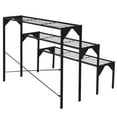 thumbnail image 6 of Costway 3 Tier Shelf Flower Plant Display Stand Rack Large Modern Black Metal Heavy Duty, 6 of 7