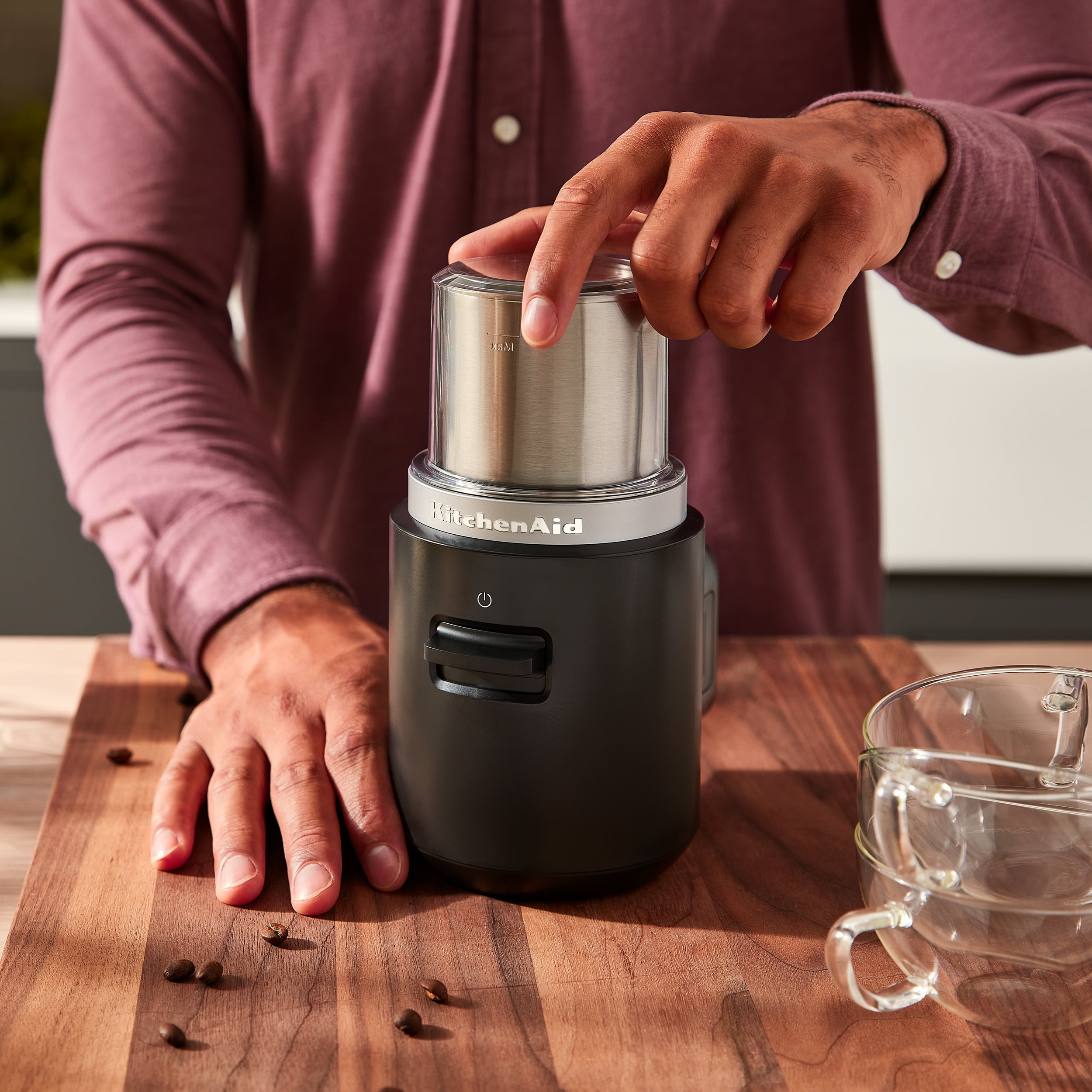 KitchenAid Go™ Cordless Blade Coffee Grinder - Battery Sold Separately, KBGR100