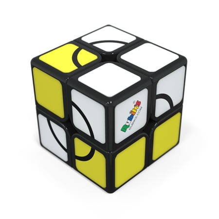 Rubiks Cube Apprentice 2x2 Beginner Puzzle Step-by-Step Brain Teaser Color-Matching Fidget Toy for Kids Ages 7+ Easy STEM Gift