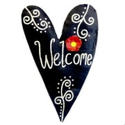 34.00In Welcome Heart Door Hanger, Screening, Valentine's Day Love Flower 20116157