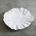 thumbnail image 3 of Vida Bloom Round Large Platter White, 3 of 4