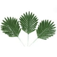 thumbnail image 5 of Yesbay 6Pcs Artificial Palm Leaves Tropical Plant Beach Home Office Party Decoration,Green L, 5 of 6
