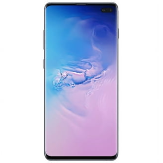 Restored Samsung Galaxy S10+, 128GB, Prism White - Fully Unlocked