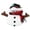 Snowman, variant on Christmas Dog Clothes Hoodie Pet Puppy Sweater Flanne Antlers Scarf Winter Warm Chihuahua Yorkie Outfit Cat Hooded Clothing Costume Coat for Small Medium Large Breed