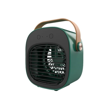 

Portable Air Conditioner Rechargeable Personal Air Cooler With 3 Speeds Duration 4~16 Hrs Quiet Mini Air Conditioner Fan Desk Fan For Home Bedroom Travel And Office