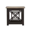 thumbnail image 4 of Liberty Furniture Heatherbrook Brown Chair Side Table, 4 of 8