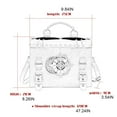 thumbnail image 4 of Steampunk Gear Crossbody Bags Retro Messenger Bags Gothic Shoulder Handbags, 4 of 15