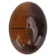 thumbnail image 4 of 20 piezas de cabujones naturales de piedra de ojo de tigre amarillo, cuentas de cúpula ovaladas con parte trasera plana para fabricación de joyas, 4 of 5
