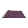thumbnail image 2 of Ahgly Company Machine Washable Indoor Rectangle Abstract Blue Contemporary Area Rugs, 8' x 12', 2 of 4