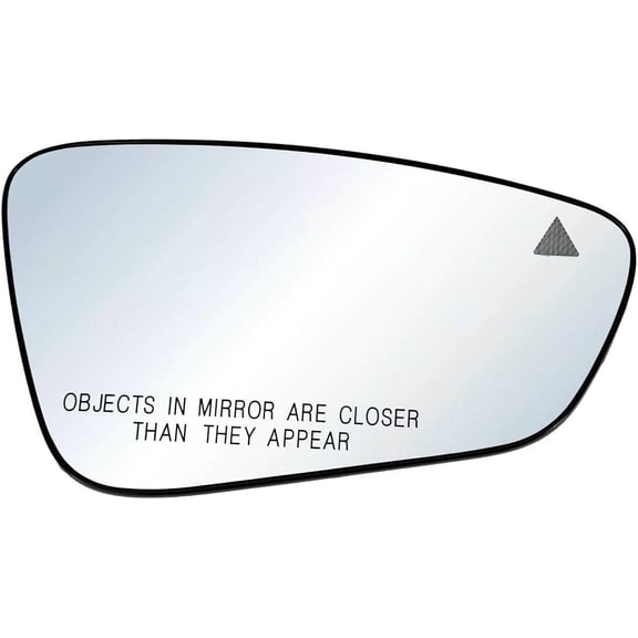 Passenger Side Mirror Glass Replacement For 15-17 Chrysler 200 (Blind Spot Detection Heated Defrost)