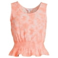thumbnail image 3 of Time And Tru Women's Coordinating Peplum Waist Tank Top, 3 of 5