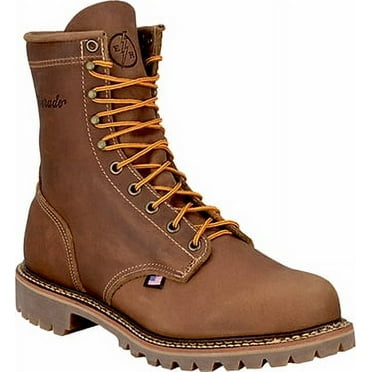 Silverado Men's 8" Lace-Up Work Boot Soft Toe - 7709 9.5 EE  US