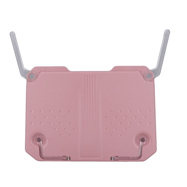 Estante De Lectura, Soporte Para Libros, Esquina Redondeada, Uso Múltiple, Panel Grueso Ajustable De 90 Grados Para Exhibición De Pintura Para Cocina Para Lectura De Ocio ANGGREK Rosa