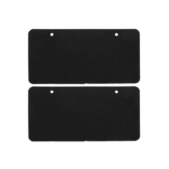 License Plate Pads, High Density Foam, Noise Dampening  Scratch Resistant