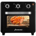 thumbnail image 2 of Panana Horno tostador compacto Airfryer, 1400 W 21 QT con multifunción 6 en 1 y amplio rango de temperatura, horno freidora de aire con temporizador de 60 minutos/apagado automático, horno de encimera, 2 of 5