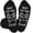 A-Black165, variant on Unisex Socks Letter Cute Cat Print Ankle Socks Soft Comfy Low Cut Stylish Casual Sports Socks