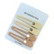 thumbnail image 1 of horquillas para el cabello con textura mate, diseño rectangular ondulado, pinzas para el cabello con dientes ajustados para una sujeción fuerte. Accesorios para el cabello de uso diario., 1 of 8