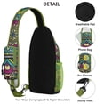 thumbnail image 3 of Sac à Bandoulière Mandala Mystique avec Motif Tribal Boho, Sac à Dos Léger et Durable, Sangle Réglable, Multiples Compartiments pour Gym, Activités Extérieures, 3 of 6