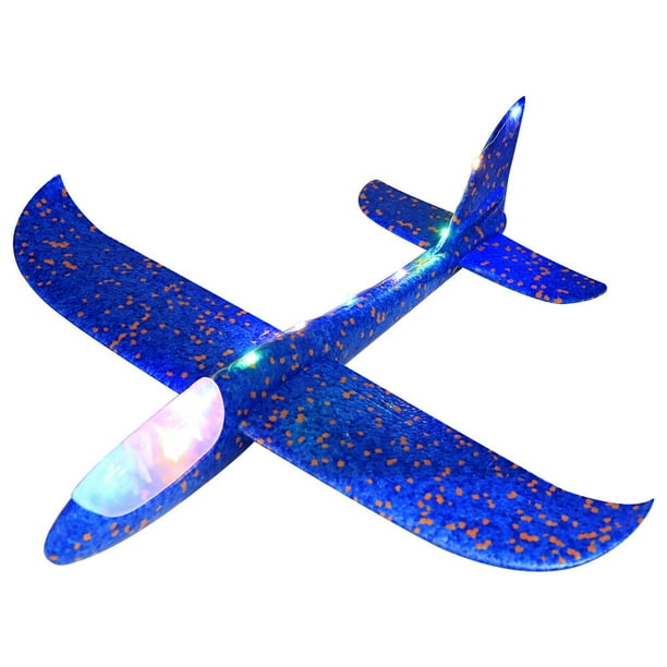 Bewildely Modelo de avión Avión de juguete Avión deslizante Operación simple Estructura firme Resistencia al desgaste Suministros para niños Juegos de césped tipo 4