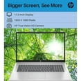 thumbnail image 2 of HP 2024 Newest 17.3" FHD Laptop,Intel Core i3-1215U,16GB RAM, 512GB SSD, Webcam, HDMI, Bluetooth, Wi-Fi,Windows 11 Pro in S ModeSilver, 2 of 5