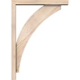 thumbnail image 3 of Ekena Millwork 3 1/2"W x 20"D x 28"H Thorton Block Smooth Bracket w/ Offset Brace, Douglas Fir, 3 of 25