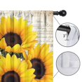 thumbnail image 4 of Blackout Kids Curtains,Sunflowers on Vintage Paper Childrens Insulated Curtains Set Of 2,Bedroom Essentials,Toddler Room Decor 52x84in(132x213cm), 4 of 4