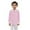Pink, variant on Boys Girls Long Sleeve Striped Button Down Casual Long Sleeves Dress Shirts