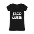 thumbnail image 2 of Womens Taco Queen Scoop Neck Short Sleeve T-Shirt, 2 of 3