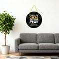thumbnail image 4 of TIELUTT Exquisite Hanging Ornament for Home Wall And Festive Celebration Curtain Rod Ornament Party Hanging Stained Glass Window Panel Car Partition Acrylic Cascading Garland for Fireplace, 4 of 6