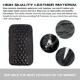 thumbnail image 3 of Xotic Tech Center Console Armrest Seat Box Cover Pad, Leather Cushion Mat Protector w/Flexible Elastic Band, Universal Accessories for Most Cars, SUV, Truck (Black 12.60"x7.48"), 3 of 8